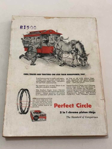 Revista Antiga Automóveis 1950 Mechanix Iillustrated Lincoln