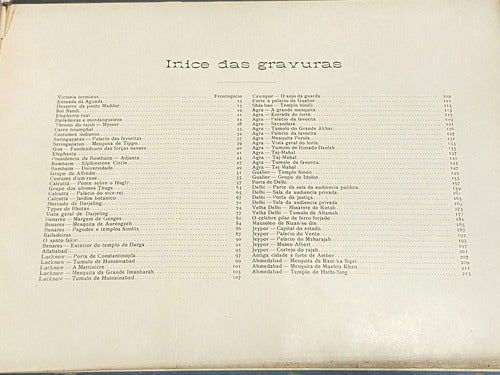 Livro Antigo 1906 Duas Mil Leguas No Hindustão De Hypacio De Brion