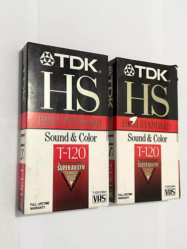 Antigas Fitas Vhs Lacradas Virgem Tdk