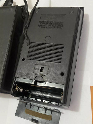 Gravador Radio Antigo National