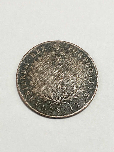 Moeda Antiga 1865-1880 Portugal 5 Reis Luís I