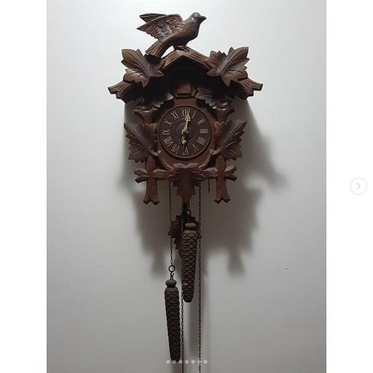 Antigo Relógio Cuco H Modelo 201 Ano 1952