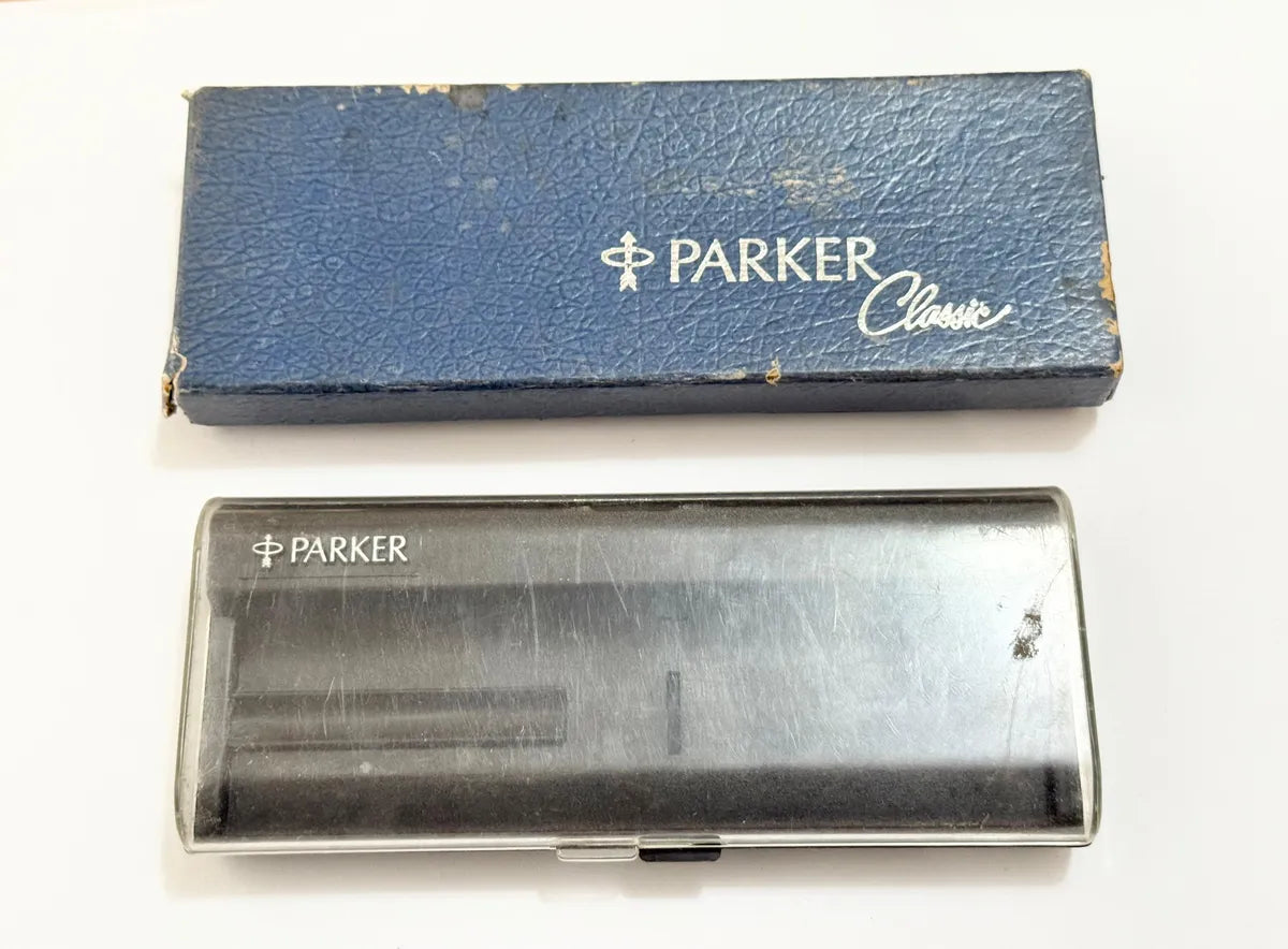 Caixa Estojo Caneta Parker Classic Antigo Original