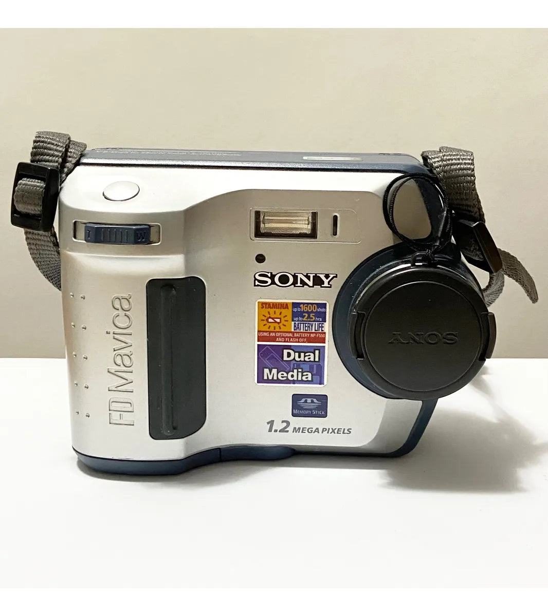 Câmera Sony Fd Mavica 1.2mp - Antiga Colecionável Prateado