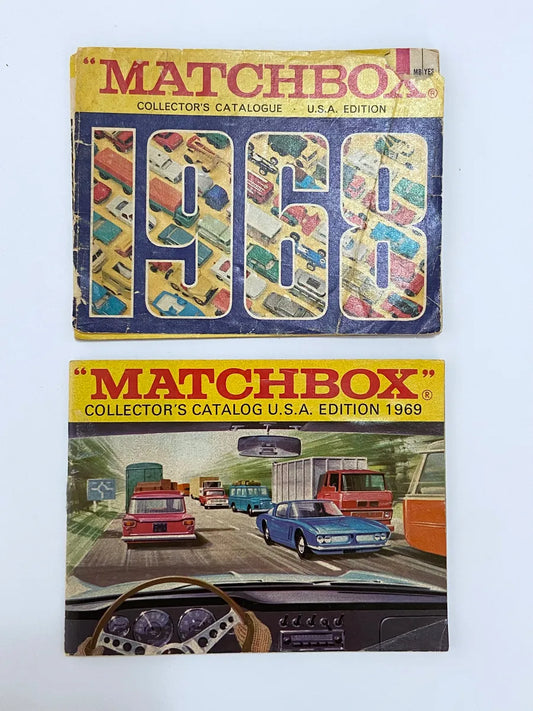 Catálogos Antigos Miniaturas Matchbox Usa 1968 E 1969