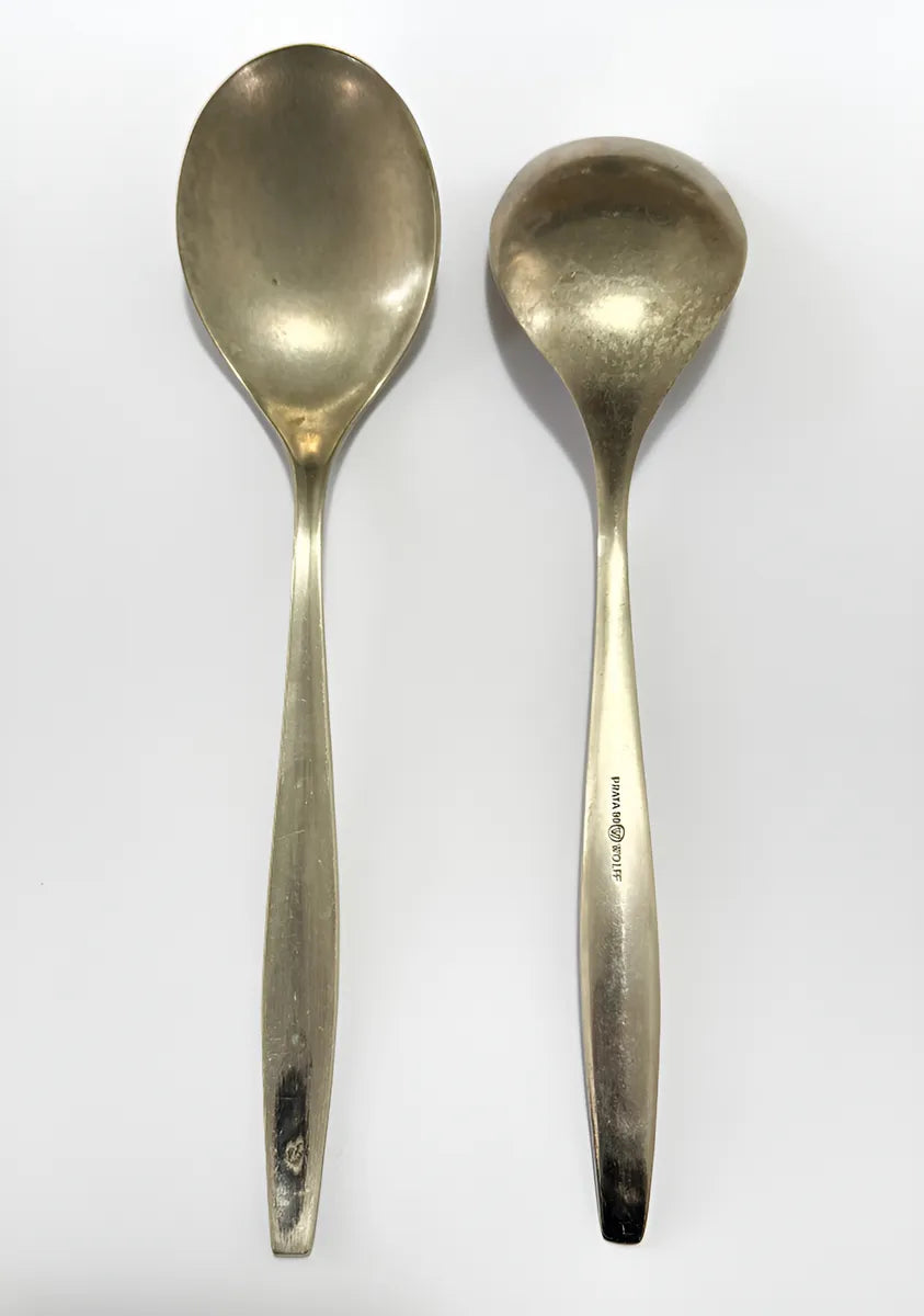 Colheres Antigas Wolff Prata 90 23cm