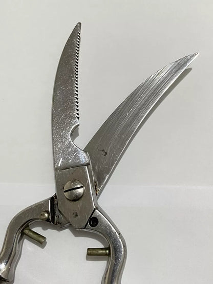 Tesoura Antiga Trinchante Em Inox Eberle Cozinha