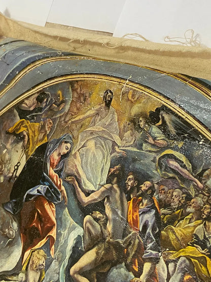 Pintura Antiga El Greco - O Enterro Do Conde De Orgaz - Rep
