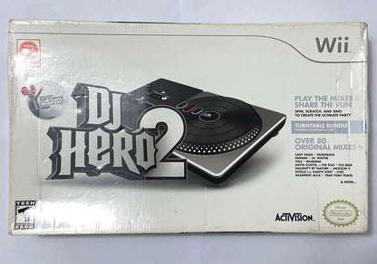 Dj Hero 2 Wii Com Toca Discos, Jogos E Caixa Original