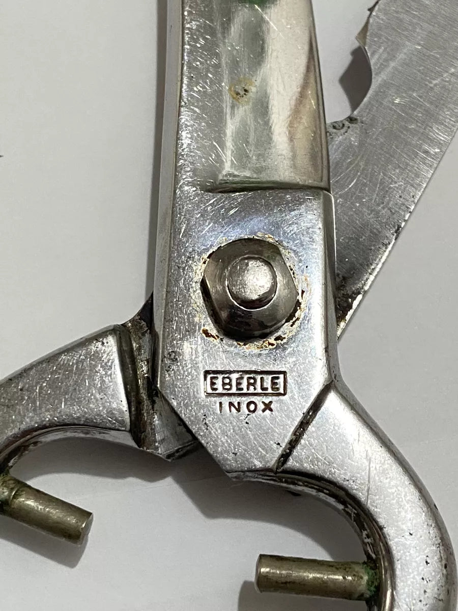 Tesoura Antiga Trinchante Em Inox Eberle Cozinha
