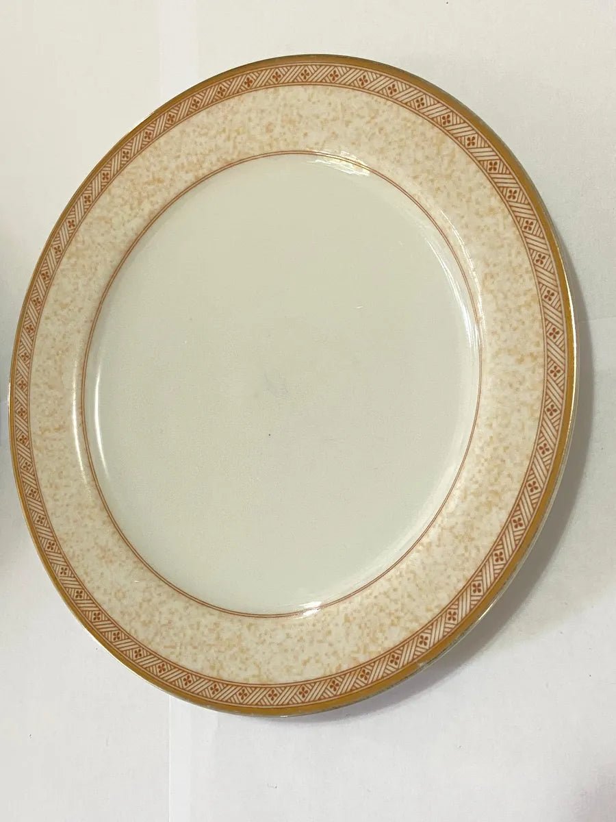 2 Pratos Antigos Germer Porcelana 21cm