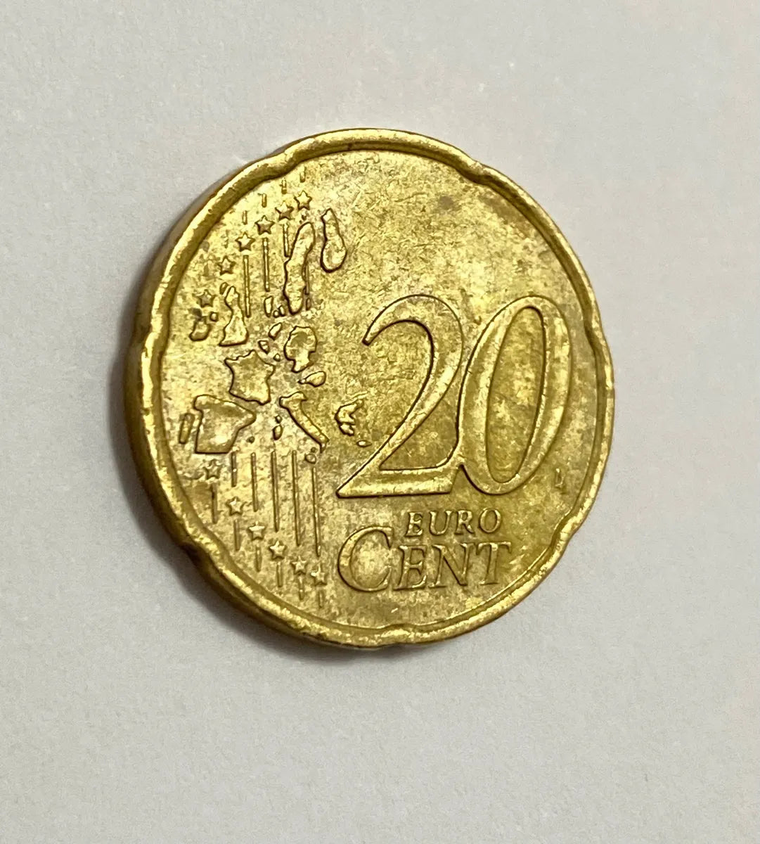 Moeda Antiga 20 Euro Cent 1999 França