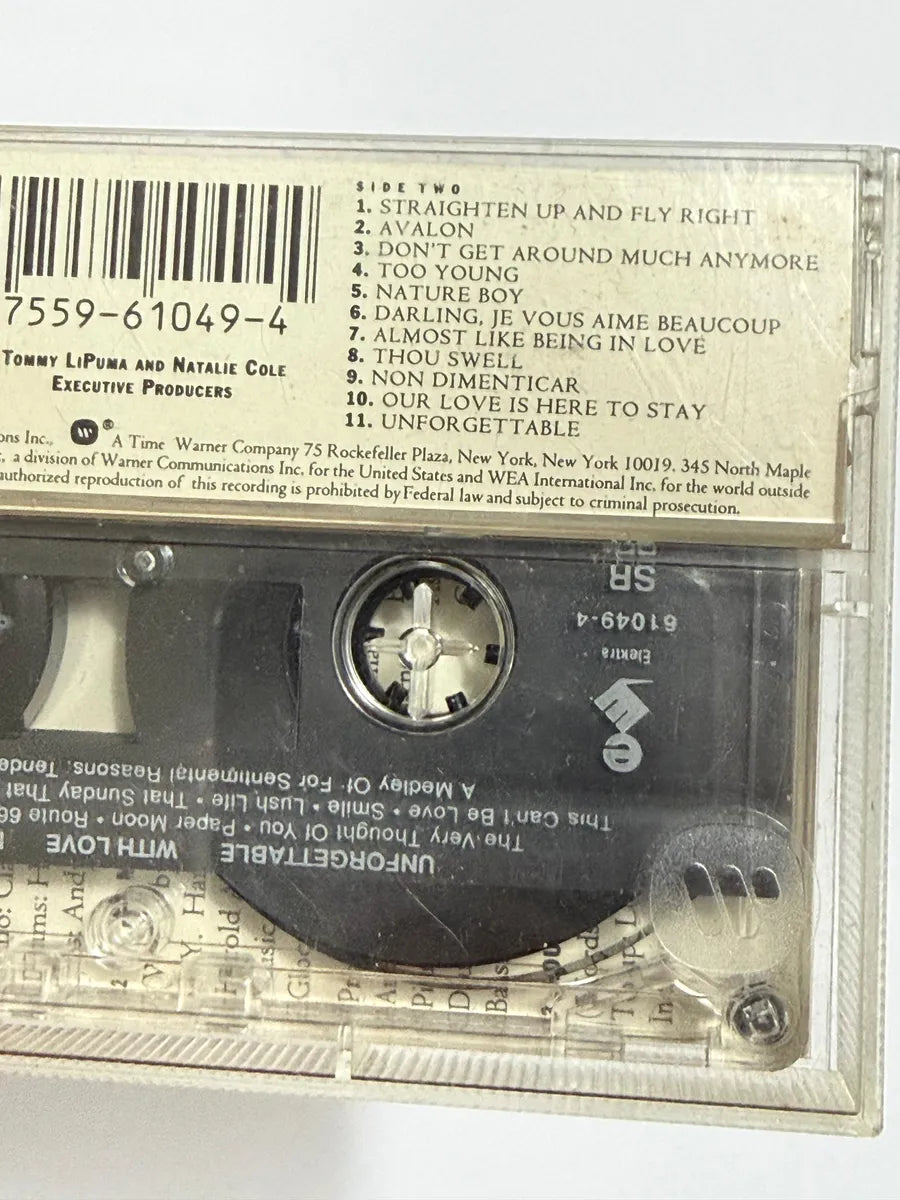 Fita Cassete Unforgettable - Natalie Cole Original 1991