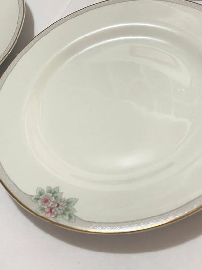 Pratos Porcelana Schmidt Classic 27cm (5pçs) Antigos Branco