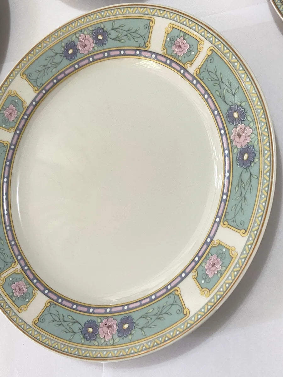 Pratos Antigos Germer Porcelana (4 Peças)