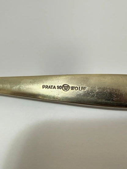 Colheres Antigas Wolff Prata 90 23cm