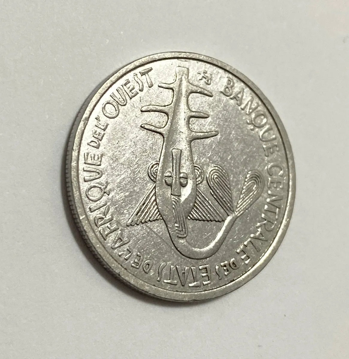 Moeda Antiga África Ocidental 100 Francos 2012