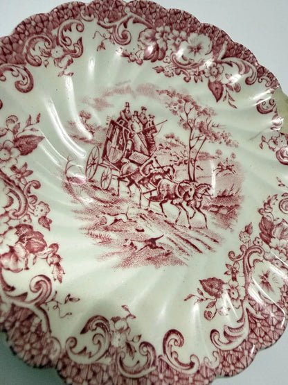 Prato Antigo Johnson Bros Inglaterra Hunting Country