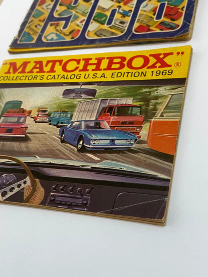Catálogos Antigos Miniaturas Matchbox Usa 1968 E 1969
