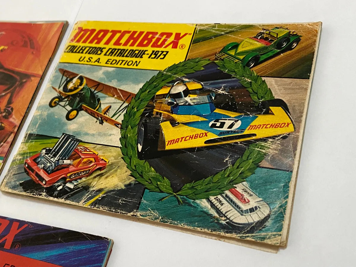 Catálogos Antigos Miniaturas Matchbox U.s.a 1971, 1972, 1973
