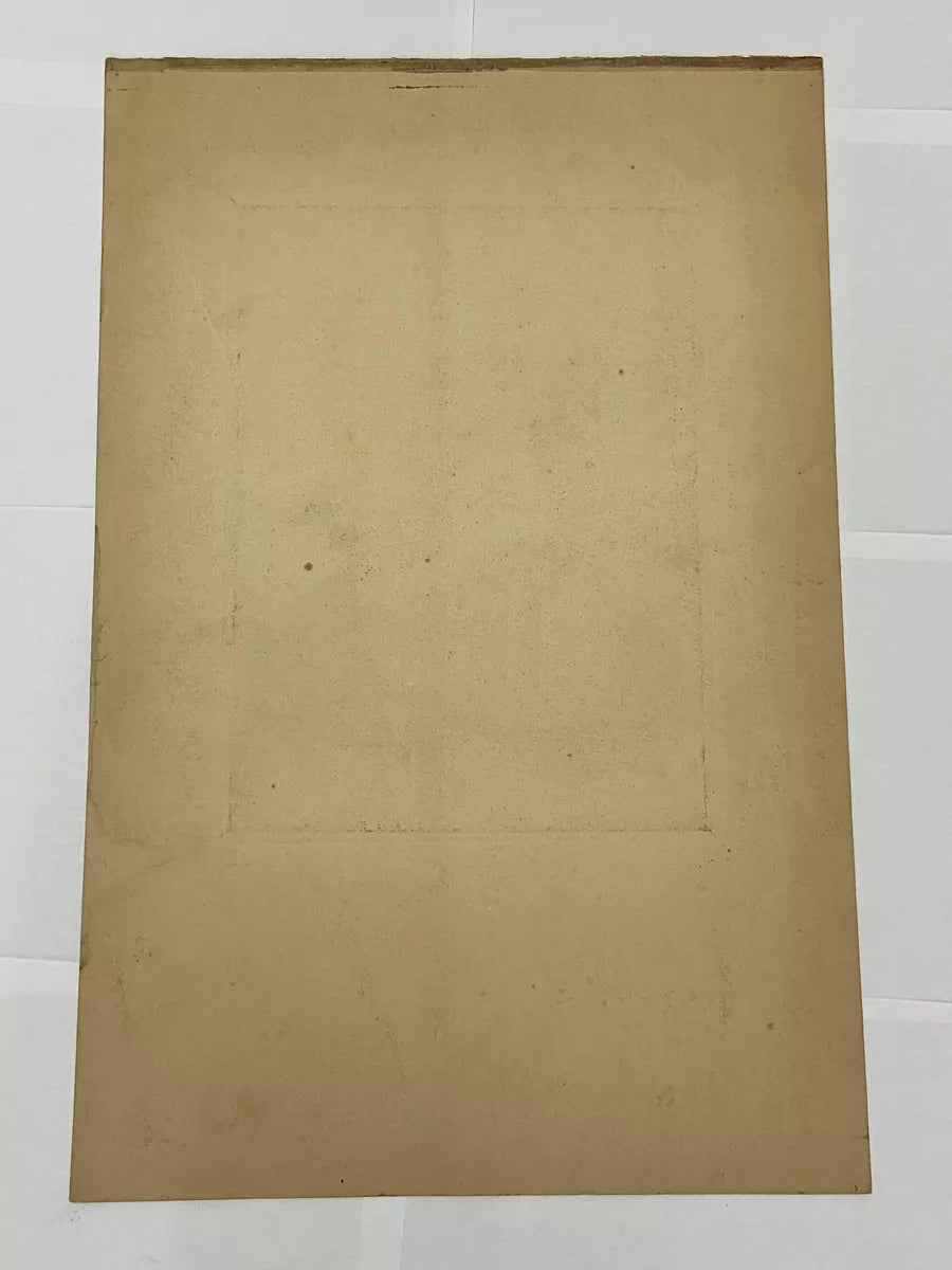 Gravura Antiga De Dom Pedro Ii Com Assinatura