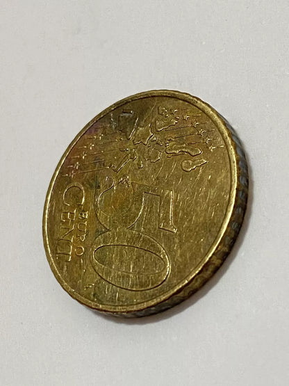 Moeda Antiga Alemanha 50 Euro Cent 2002