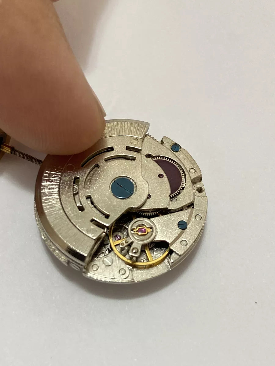 Movimento Relógio Antigo Automático Coroa Dourada