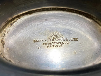 Cesta Antiga Mappin & Webb Ltd Princes Plate Prata