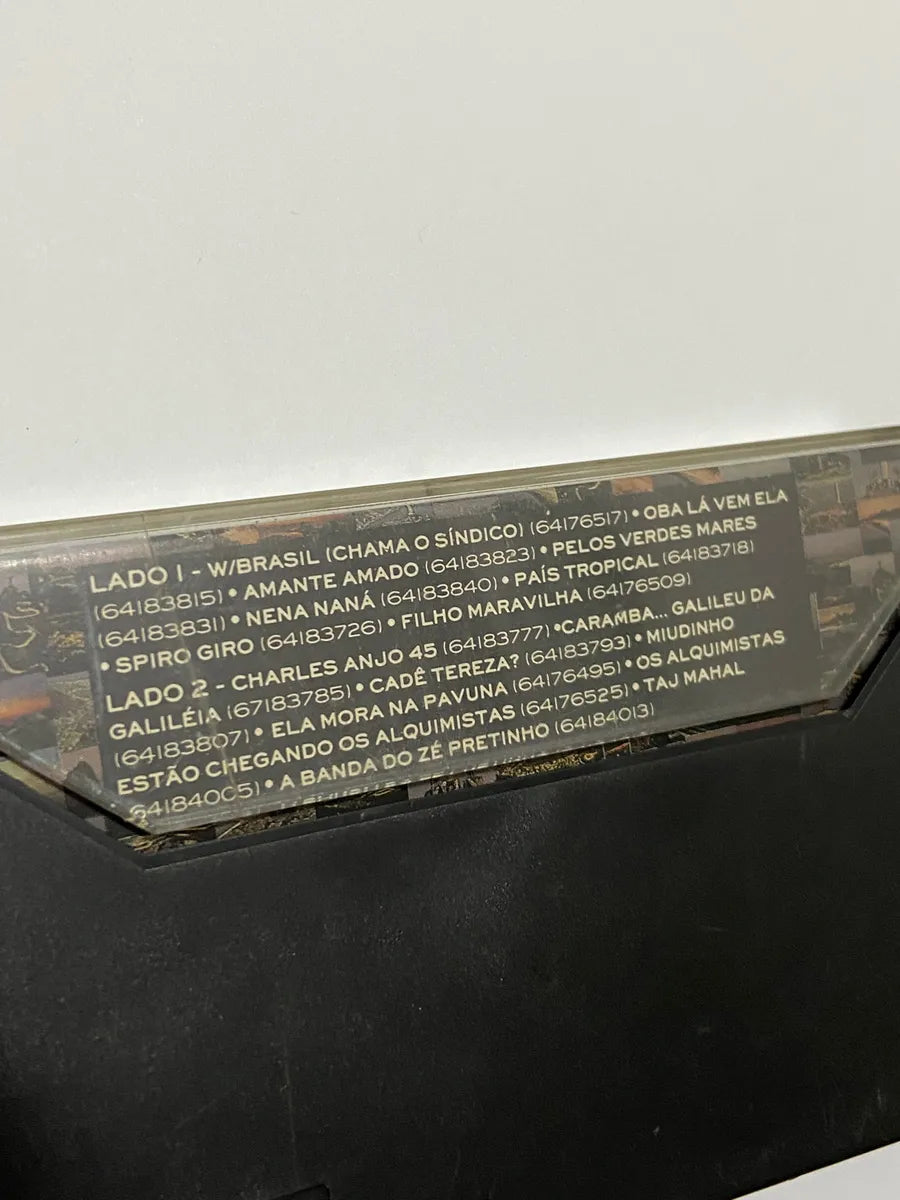 Fita K7 Cassete Antiga Jorge Ben Jor - Ao Vivo No Rio