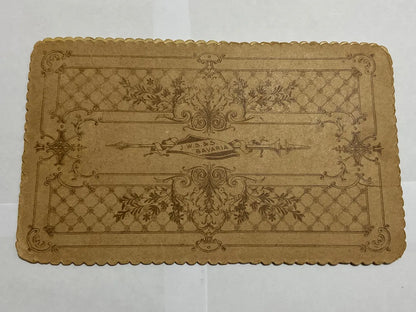 Cartelas Antigas Alemãs J.w.s. S Bavaria Animais E Insetos