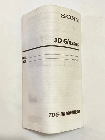 Óculos 3d Sony Tdg-br100 Original Com Manual E Caixa