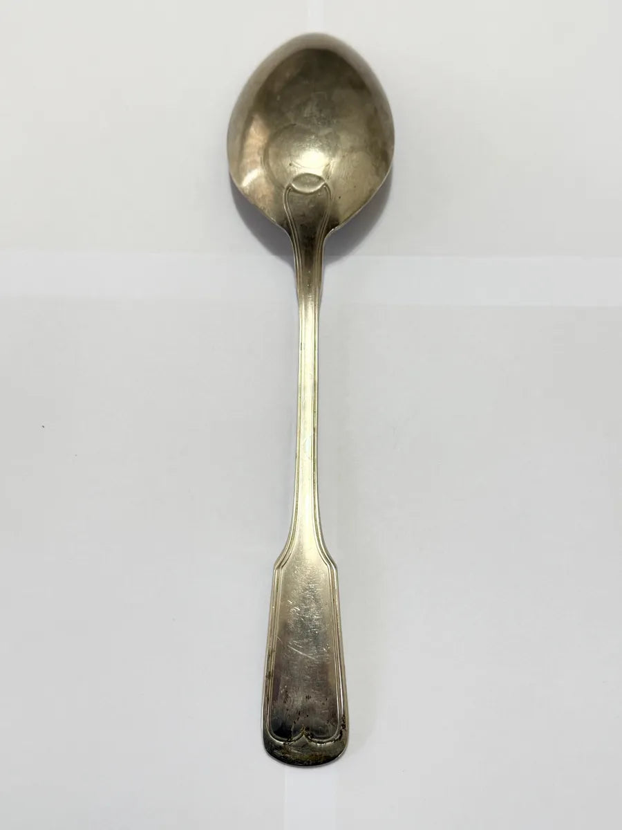 Colher Antiga Prata Alpaca 150g