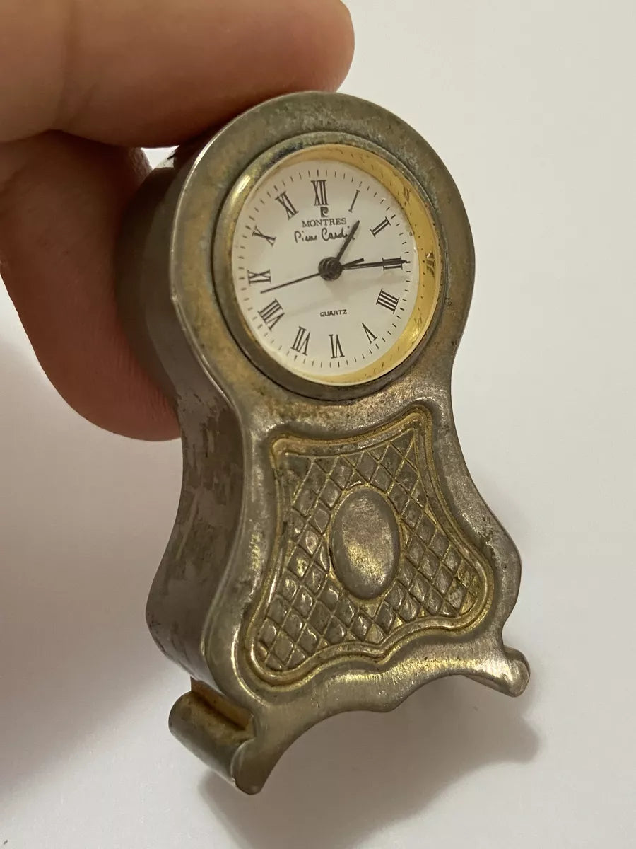 Relógio Antigo Miniatura Montres Pierre Cardin Quartz