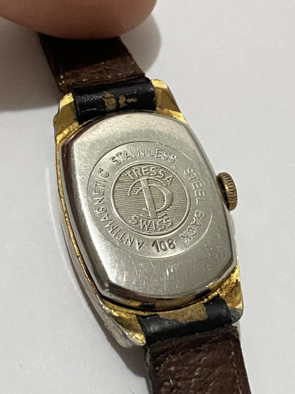 Relógio Antigo Suiço Tressa 17 Jewels Swiss