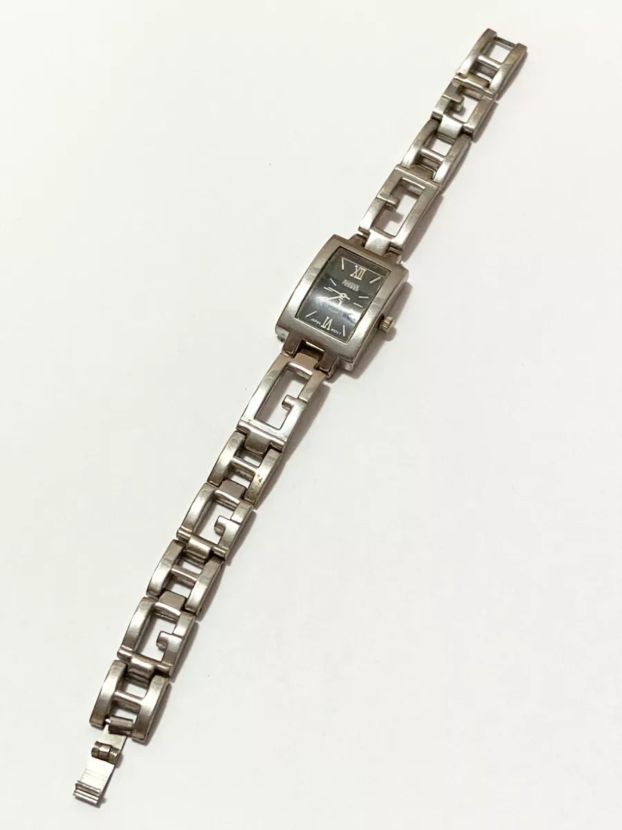 Relógio Antigo Bijoux Terner Prata Japan Movt