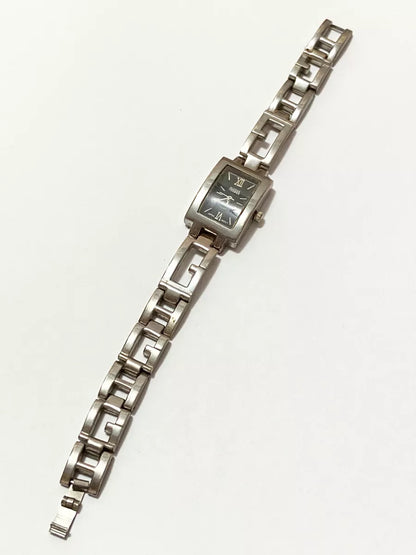 Relógio Antigo Bijoux Terner Prata Japan Movt