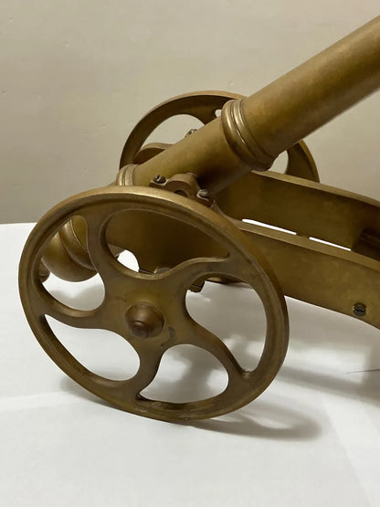 Raro Canhão Antigo Em Bronze 4,9kg Marca JS MG John Sommers