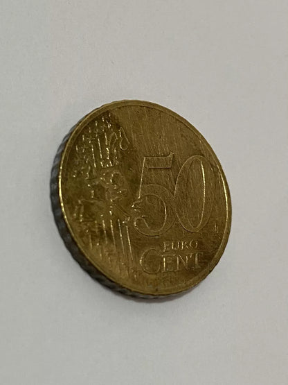 Moeda Alemanha 2002 50 Euro Cent - Lote2