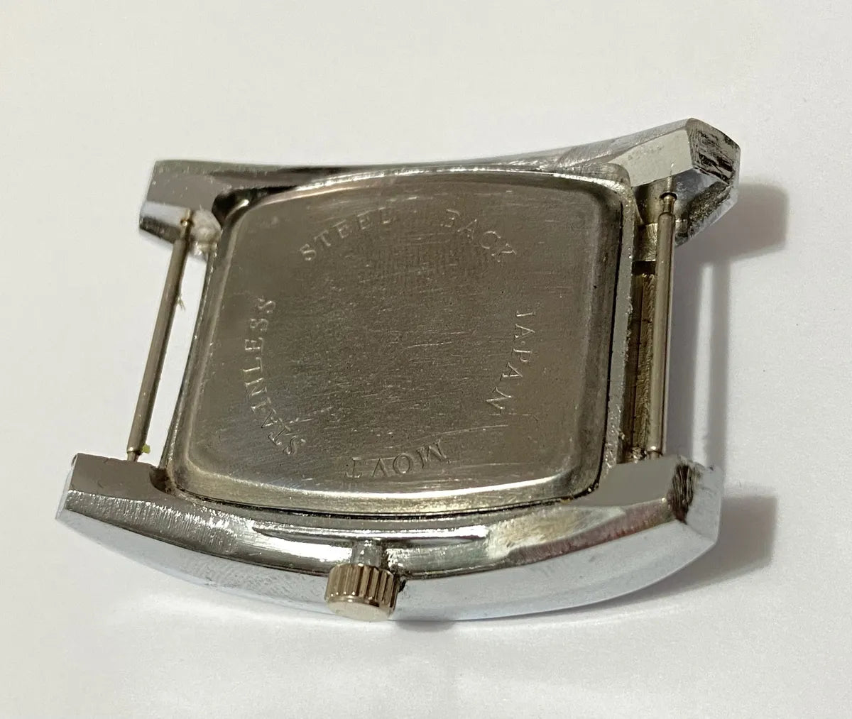 Relógio Antigo adidas Quartz Prata Japan Prata Quadrado verde