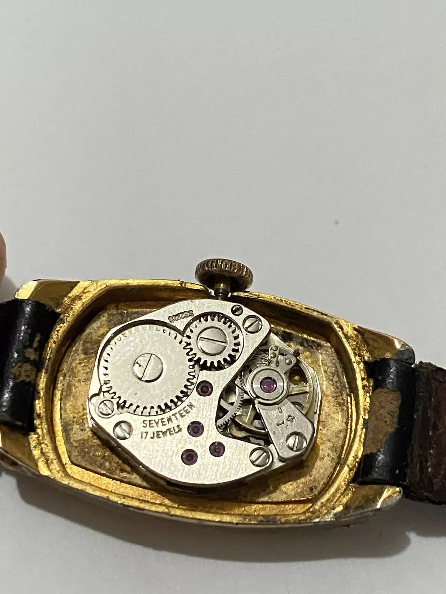 Relógio Antigo Suiço Tressa 17 Jewels Swiss