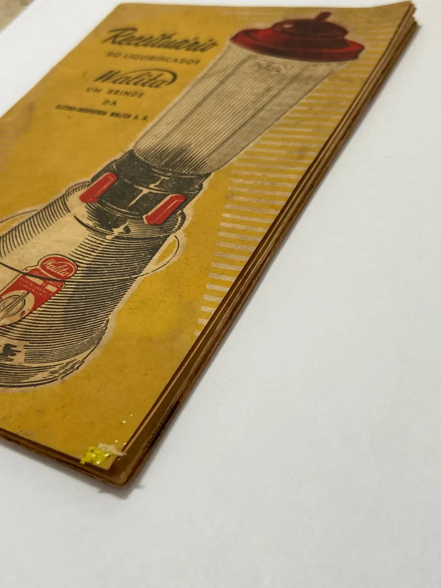 Livro Antigo De Receitas Walita Anos 50 / Raro Brinde