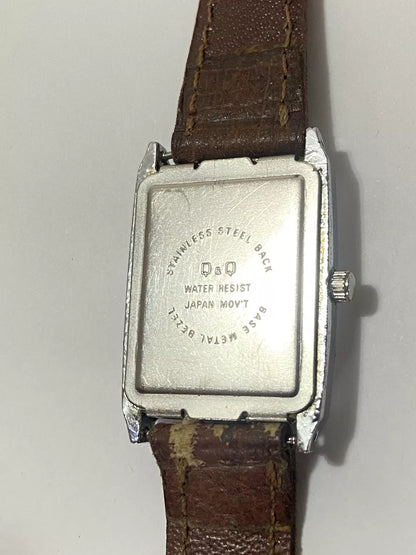 Relógio Antigo Q&q Quartz Japan Water Resistent