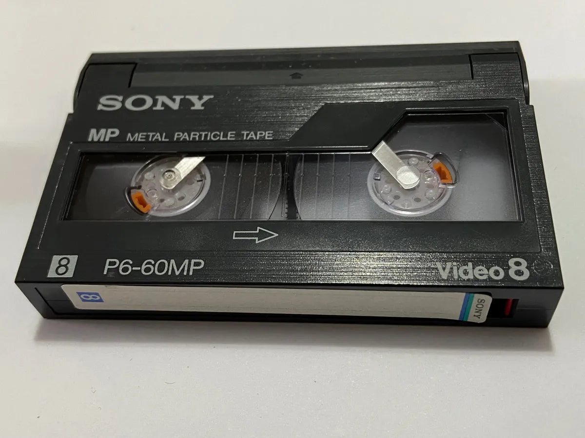 Fita Cassete Antiga Sony Video 8 P6-60mp
