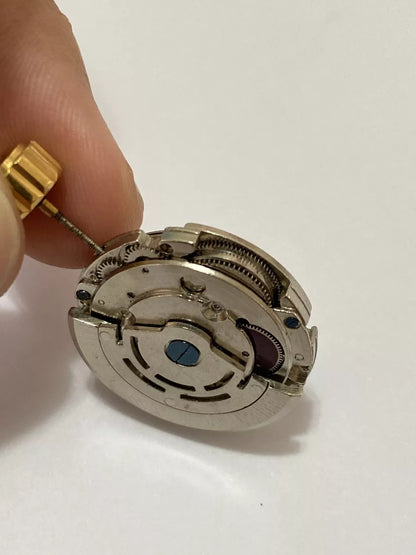 Movimento Relógio Antigo Automático Coroa Dourada