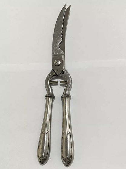 Tesoura Antiga Trinchante Em Inox Eberle Cozinha