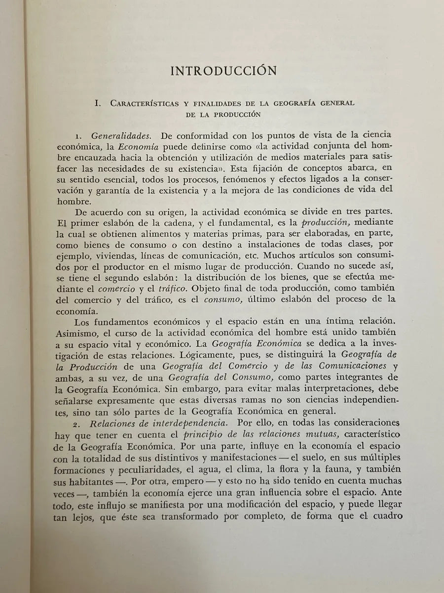 Livro Antigo Los Espacios Productivos Economia Mundial