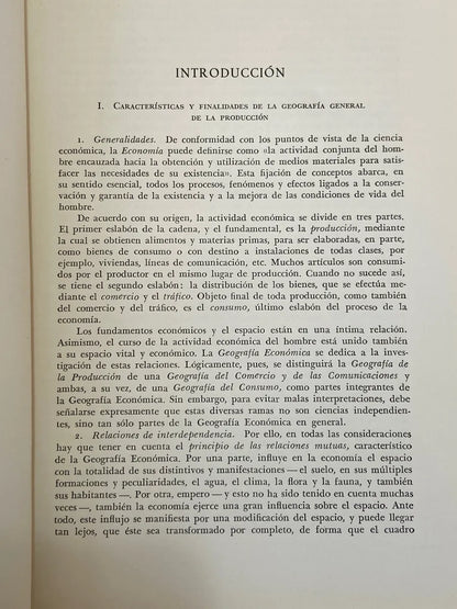 Livro Antigo Los Espacios Productivos Economia Mundial