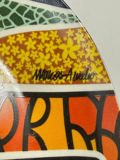 Prato Decorativo Spoleto Pop Art Marcos Aurelio 2012 Tucanos