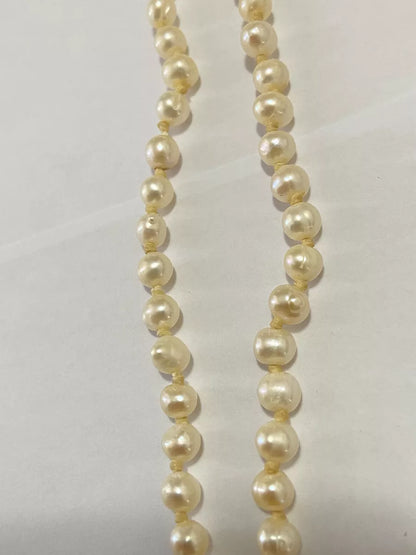 Colar Antigo Pérola Naturais Japamala