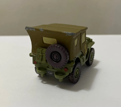 Miniatura Carros Disney Pixar Sargento Jeep Mattel Diecast Verde